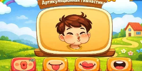 Артикуляция. Мальчик